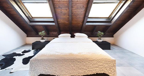 loft during winter